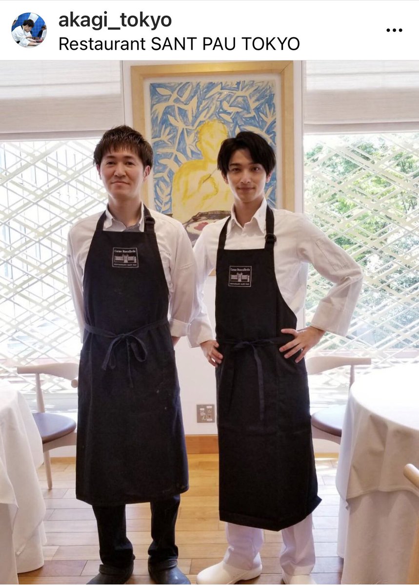 ヤマトナデシコ 駿のシェフ時代の撮影と料理監修をしたrestaurant Sant Pau Tokyoさんのinstagramより T Co 3n6wfwx08y 着飾る恋には理由があって 横浜流星