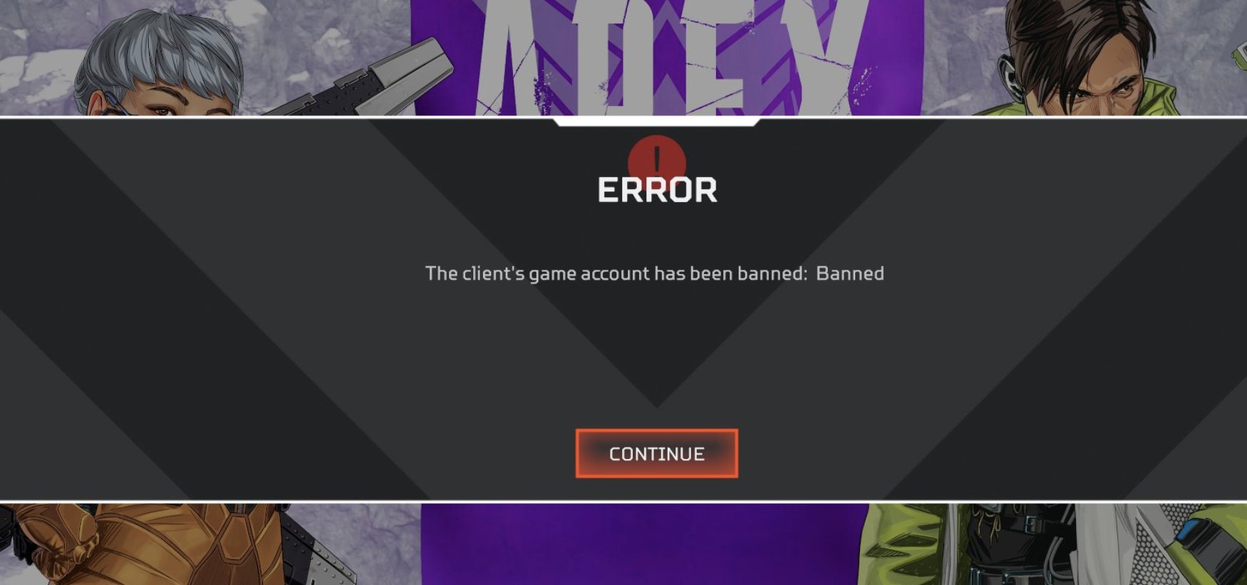 Apex Legends News Respawn Are Investigating An Issue With Players Being Banned From Apex Legends Unexpectedly A Lot Of Players Have Received The Ban Message Today And Our Apex