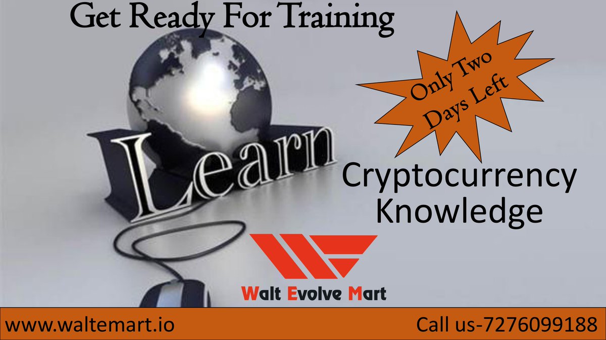 WEM43240239's tweet photo. Starting Training From 15th May 2021 ..
Get Ready For It !!!!!
#cryptotrader #cryptotrading #secondincomesource #knowledge #blockchain #ETH #IncomeOpportunity #waltevolvemart https://t.co/xksuT2kmSU