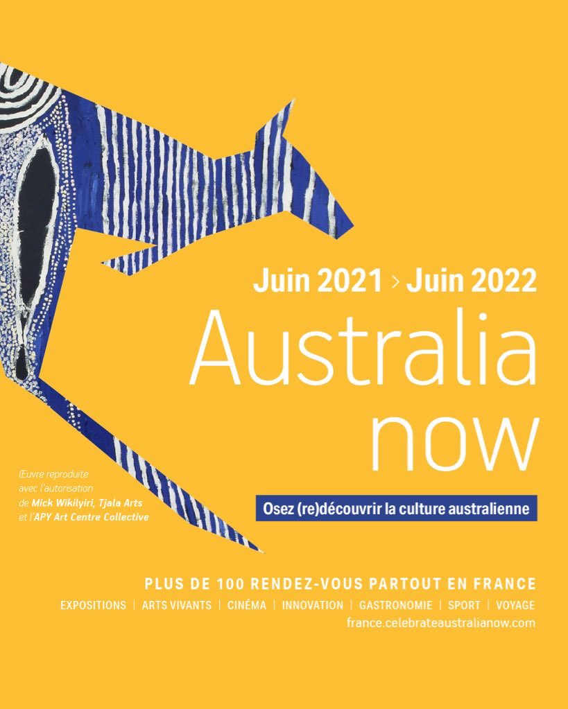 AusAmbFR's tweet photo. I am proud to present you today an important project our Embassy has been working on: #AustraliaNow. I look forward to the discovery of our beautiful Australian culture by our French friends!

👉 https://t.co/12SyYjLuC8   #AustraliaNow2021 https://t.co/5GxHwYfbaU