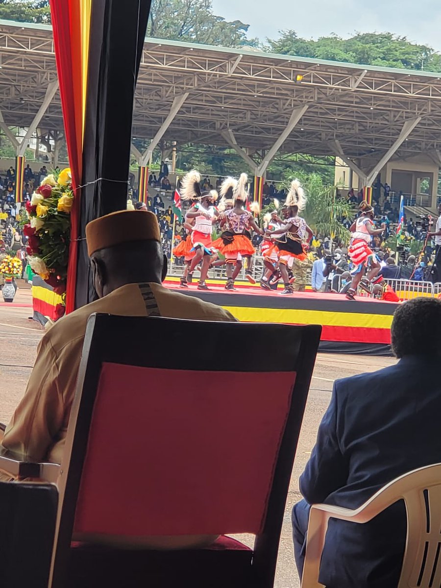 amb_wani's tweet photo. Kololo, Uganda: witnessing  the Swearing in of @KagutaMuseveni . Congratulations H.E Yoweri Kaguta Museveni, President of the Republic of Uganda https://t.co/pRqL65XiVl