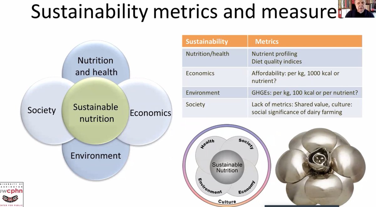 StephanPetersNL's tweet photo. Prof. Adam Drewnowski @DrAdamDrew of @UW about the complexity of metrics of sustainable diets. 

-Environmental costs of food wrongfully expressed per kilogram
-Kg is not a good metric for nutrition

For a healthy sustainable food transition we need other metrics! #idfnutrition https://t.co/Pb6ymnakLT