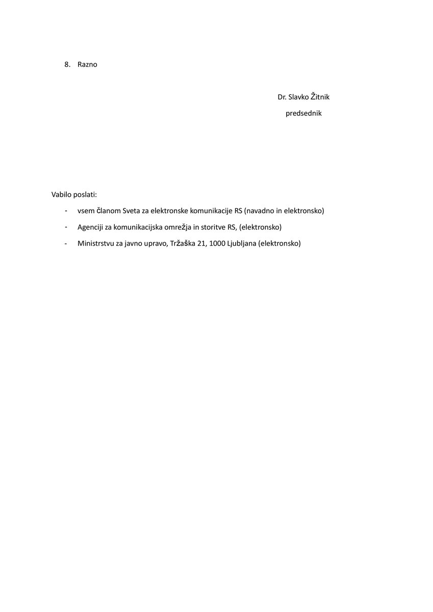 Naslednja seja, ki bo 19. maja ob 15h bo zaradi slabše epidemiološke slike opravljena tudi preko videokonferenčne povezave. Če želite prisostvovati, za povezavo seje predhodno kontaktirajte - zvonka.gabrijel (at) sek-rs . si.