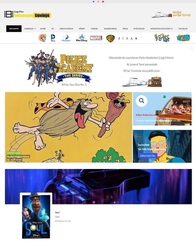 Bayram öncesi küçük bir haber vereyim o vakit. Uzun süredir üzerine çalıştığımız ''Animasyon Günlüğü'' sitemizi açtık. Geçmişten günümüze birçok animasyon, çizgi dizi ve çizgi romanlar üzerine paylaşımlar yapma amacındayız, bekleriz: ) <a href="/animasyon_seven/">Animasyon Günlüğü</a> 

animasyongunlugu.com