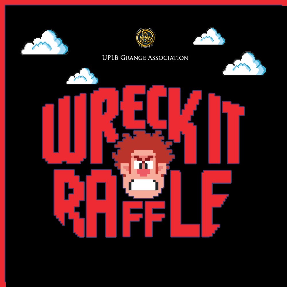 uplbgrange's tweet photo. It must be nice winning in raffles, especially with ✨ PRIZES ✨ that will make you... g-glitch!

The game starts NOW as the UPLB Grange Association invites you to join its ⭐️ WRECK-IT-RAFFLE DRAW ⭐️ for a chance to win one of the following: https://t.co/ebYsWgR7Mj