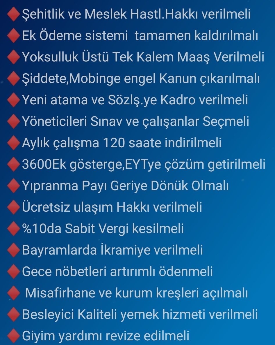 #OnİkiMayısİsteklerimiz Burda👇