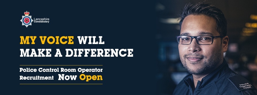 Police Control Room Operator recruitment opens today.  If you think you could be a key role in the front-line response for members of the public in Lancashire then head to the link in the bio ⏫ to find out more about this rewarding career.