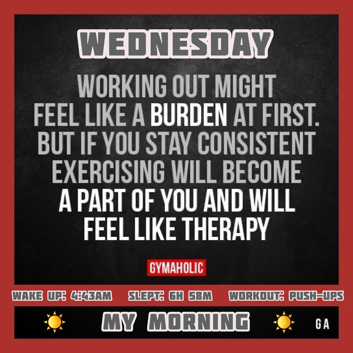LongGameLife's tweet photo. Good Morning☀️💚

Therapy can take many forms Whether your therapy is more traditional or unconventional make sure you take part regularly

#fitness #plantbased #coffee #workout #dontquit #5amclub #mentalhealth #stayhard #jocko #goggins #garyvee #dadlife #workoutwolf #therapy https://t.co/LzydWrBz7N