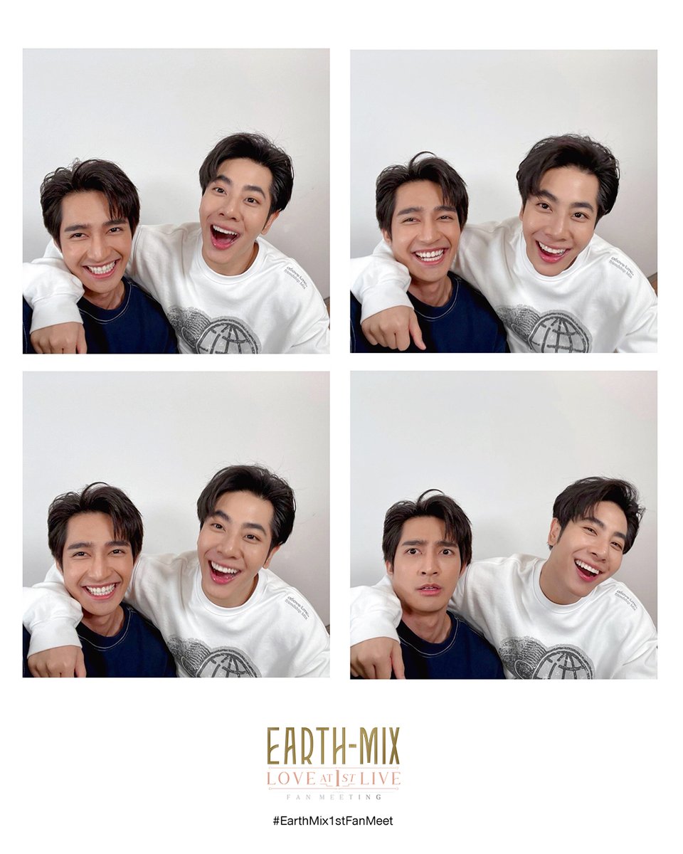 GMMTV's tweet photo. ให้ความซนนี้กี่คะแนนดีคะ? 🤪🤩🥰
What score would you give to #EarthMix?

รีบซื้อบัตร #EarthMix1stFanmeet แล้วอย่าลืมลงทะเบียนลุ้นสิทธิ์พิเศษกันน้า
Grab your tickets and register for a chance to win special benefits.
👉 https://t.co/9Xcrx0Vp9s

#GMMTV @Earth_Pirapat @wixxiws https://t.co/CVrzlH7EVV