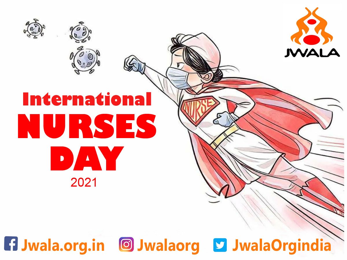 JwalaOrgIndia's tweet photo. INTERNATIONAL NURSES DAY
Happy Nurses Day to all the wonderful nurses of the world! The dedication you show towards your job is marvellous and praiseworthy.

#jwalaindia #jwalaorg #InternationalNursesDay #ThankYouNurses #RealHeroes #superwoman #happynursesday https://t.co/1J4DkPTWkP