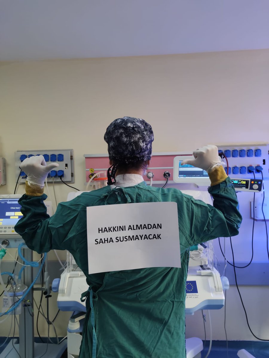 1 yıldır yazdığımız gibi yine yazalım o zaman.
Seyyanen zamlı tek kalem maaş hakkımız.
Emeğimizin karşılığını istiyor.
Hakkımızı alana kadarda susmuyoruz.
<a href="/SaHaDernegi/">Sağlık Çalışanları Hak Ve Mücadele Derneği</a> 
 #OnİkiMayısİsteklerimiz