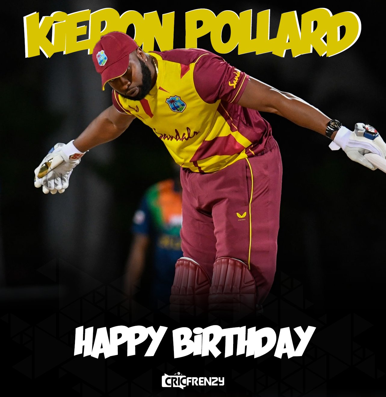 Happy Birthday to the LEGEND Kieron Pollard    