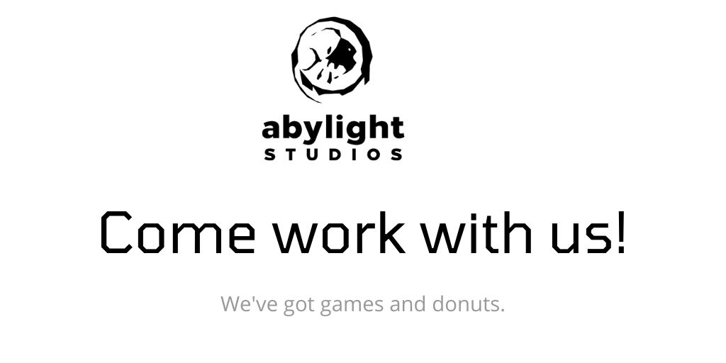 abylight's tweet photo. We’re growing,🌱we’re hiring!

💠Animator/Rigger
💠Senior #Unity3D Programmer
💠Technical Artist

What do we need, and what we offer: https://t.co/op0J03fB3C

#gamejobs #gamedevjobs #animator #rigger #programmer #technicalartist #blenderart #maya3d #gamedev #indiedev https://t.co/7yGwb5ON39