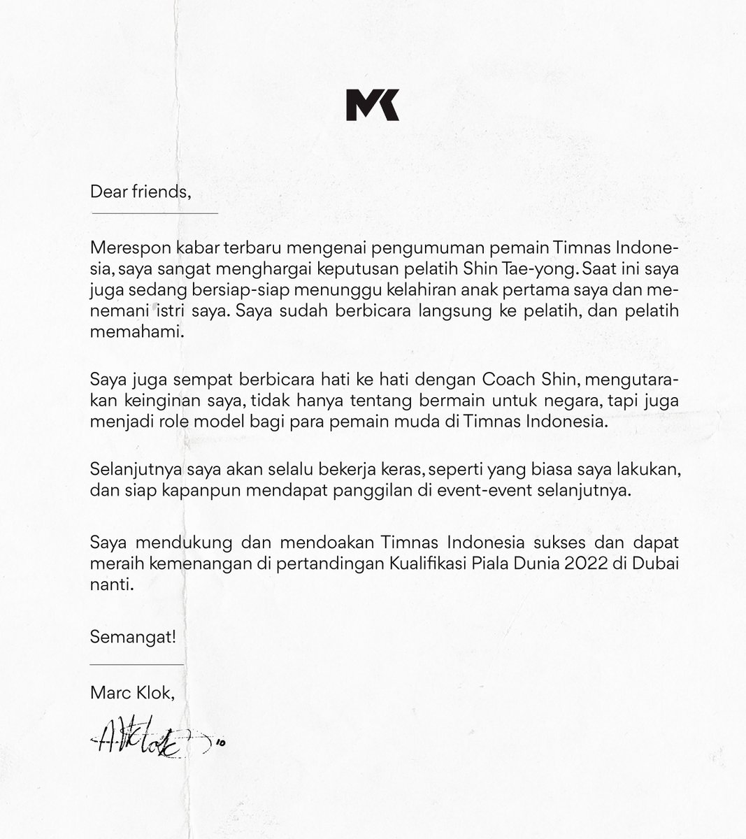 marcklok_23's tweet photo. Semangat dan berikan yang terbaik, Indonesia!

#AchieveGreatness https://t.co/O8xro65JuM
