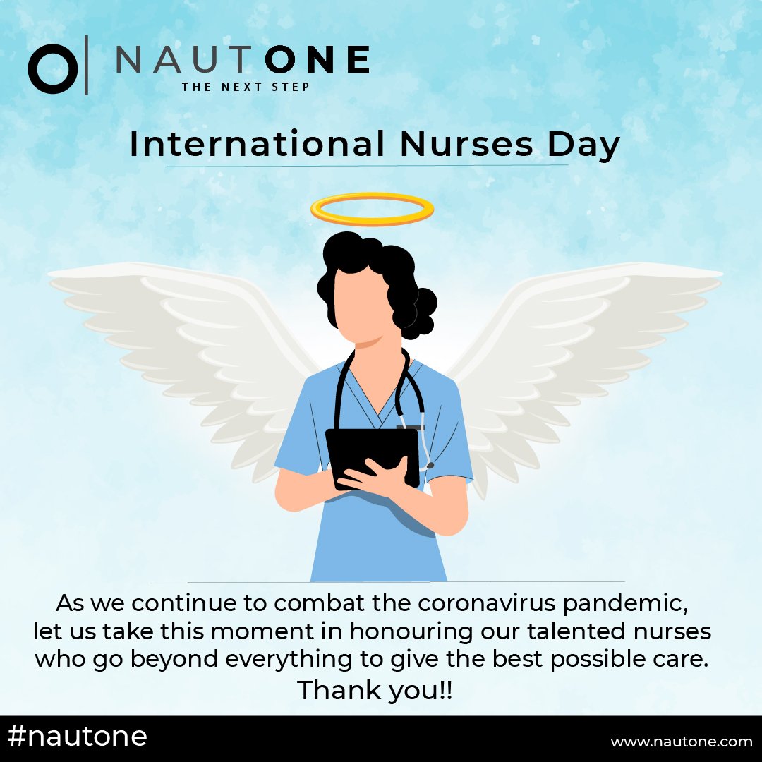 Nautonetweets's tweet photo. As we continue to combat the corona virus pandemic, let us take this moment in honouring our talented #nurses who go beyond everything to give the best possible care. Thank you!!

@Nautonetweets salutes you with respect.

#nautone #internationalnursesday #nurse #nurselife #rescue https://t.co/JdII1xO3fF