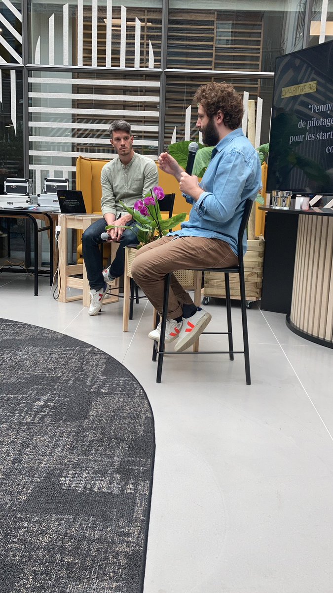 Masterclass ce midi au <a href="/Startup_Palace/">Startup Palace</a> d’Arthur CEO de <a href="/Pennylane_tech/">Pennylane</a> 
Passionnant !