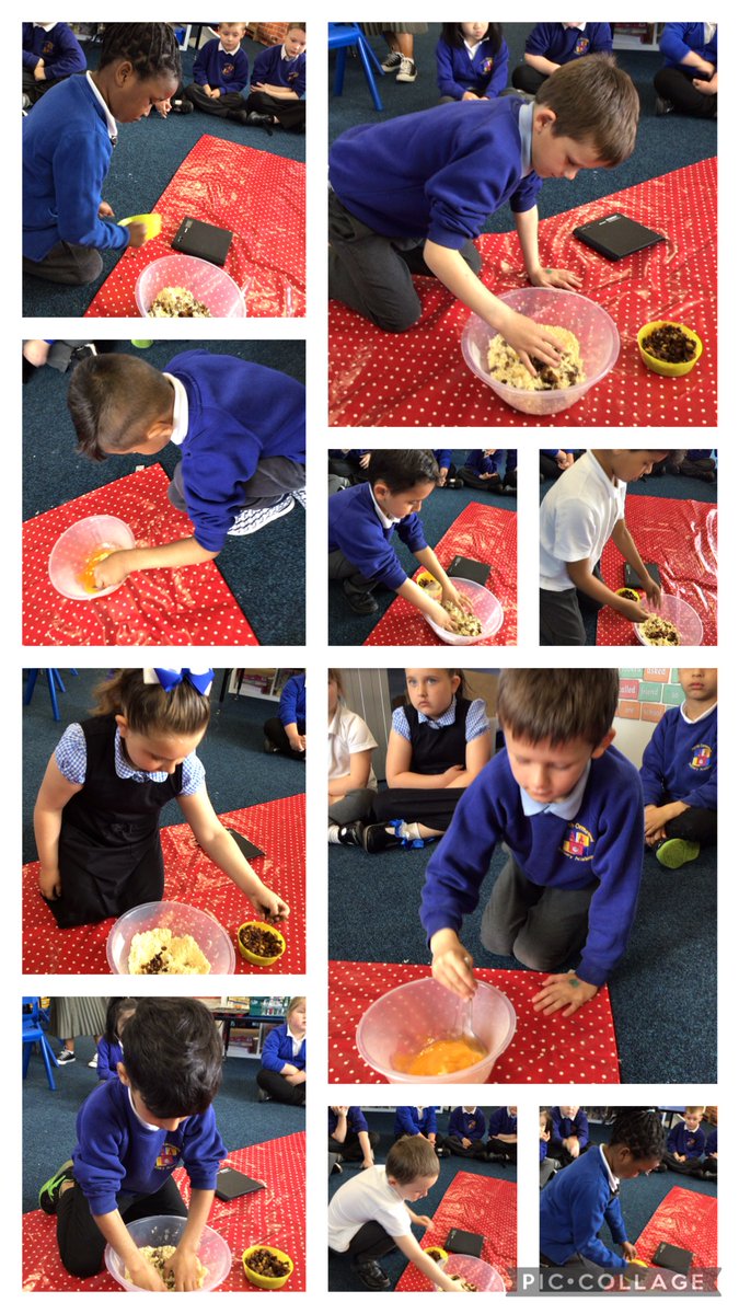N_O_P_A's tweet photo. Year 1 enjoyed following instructions to make rock cakes today! @TheTeacherTrain https://t.co/4hEFPW3FpJ