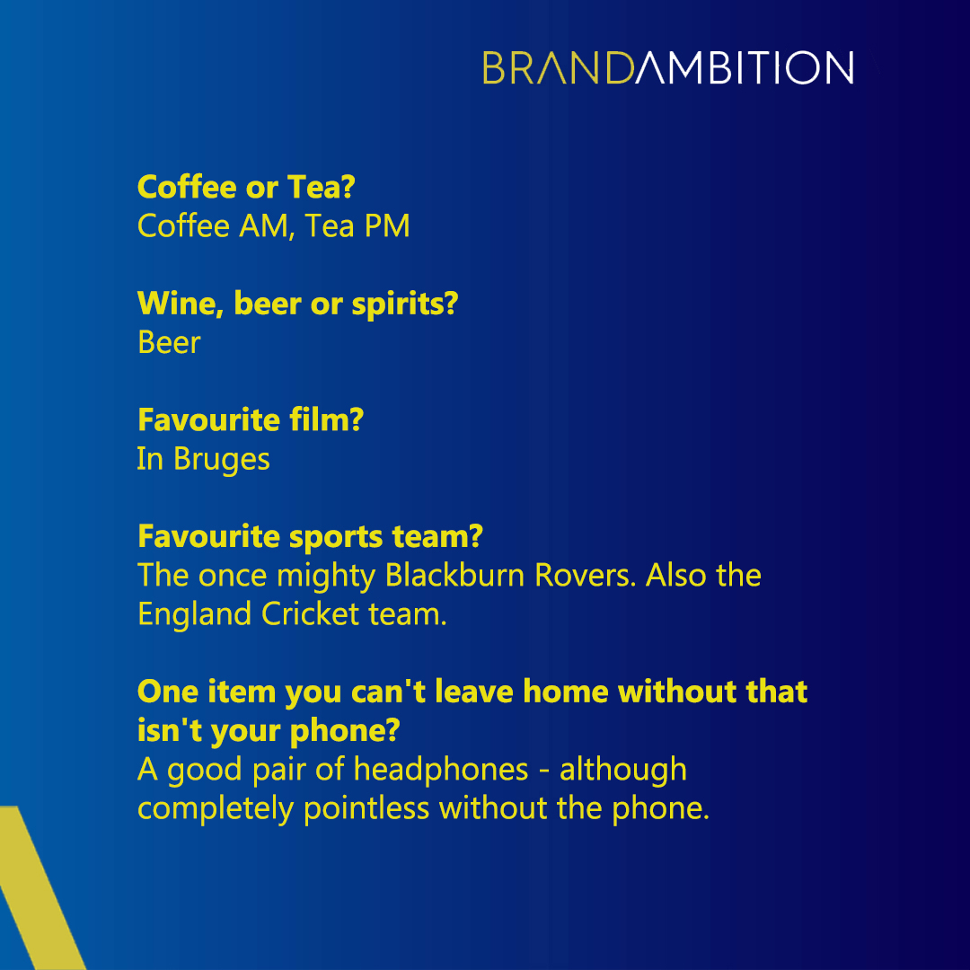 It's an exciting time for us at Brand Ambition as we've welcomed not one but TWO new starters in the last week!

First it's our new Digital Marketing Executive, Dylan Comyn. 

#Newstarters #growingcompany