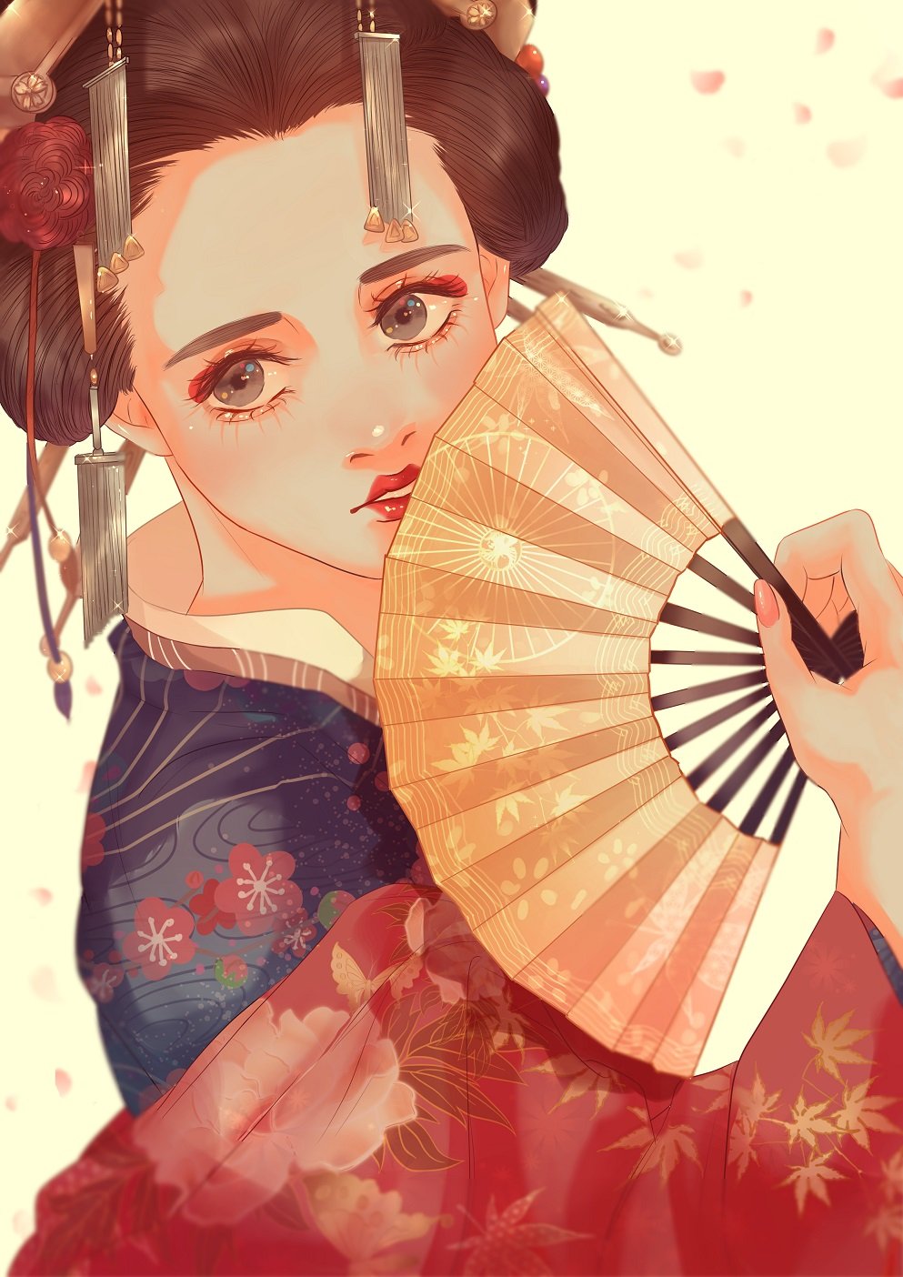 Mantis 私をその気にさせないで イラスト 花魁 T Co Noeqv076x1 Twitter