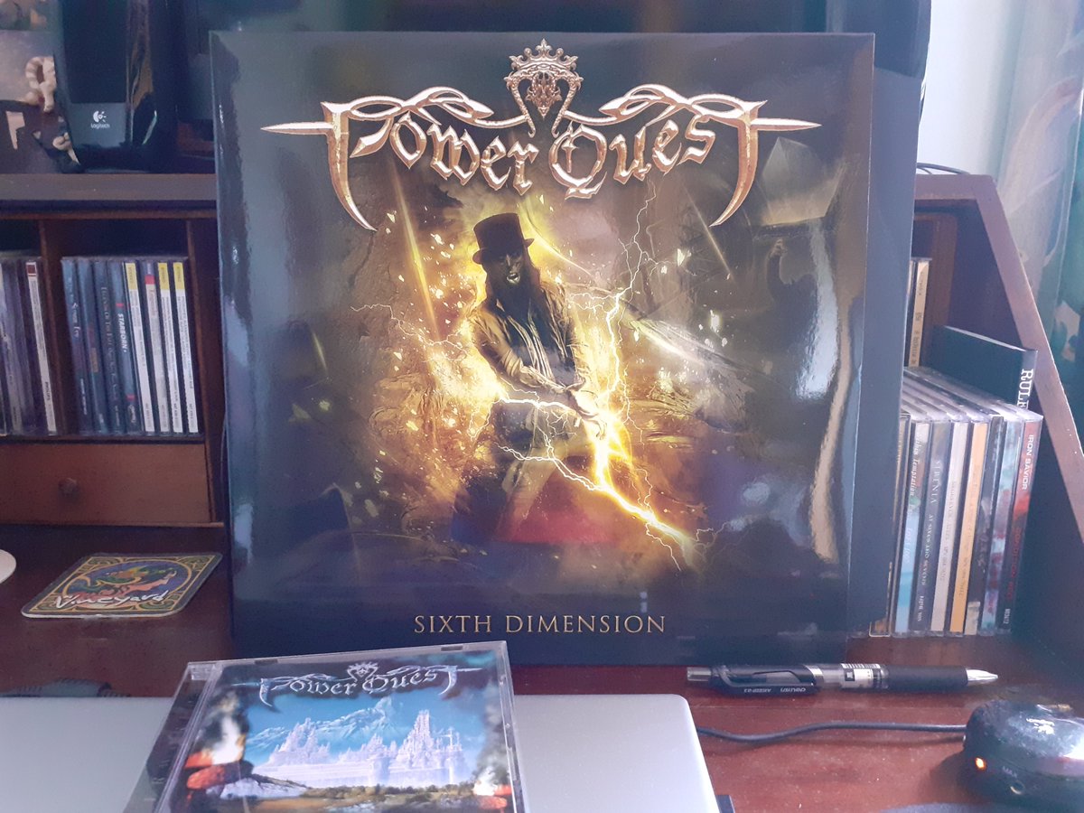 Gamelyn1327's tweet image. It's arrived! Many thanks @SteveSongwriter for this awesome LP. Gearing up for a day of great Power Metal! @PowerQuestBand