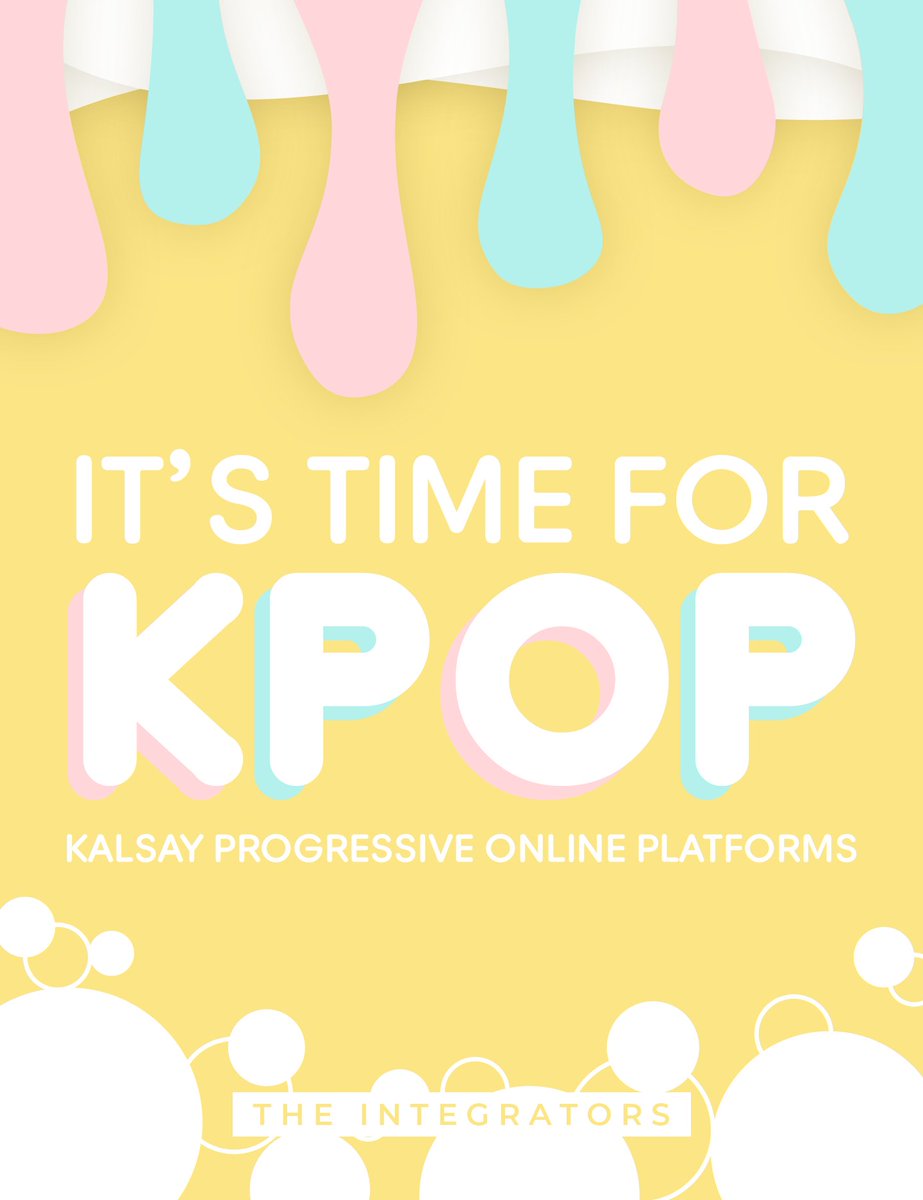 CCSHS_CIC's tweet photo. 둘! 셋! 안녕하세요 We are The Integrators!
It's time for KPOP!
Kalsay Progressive Online Platforms✨
#ItsTimeForKPOP
#TheIntegrators https://t.co/Lw23ssmLkN