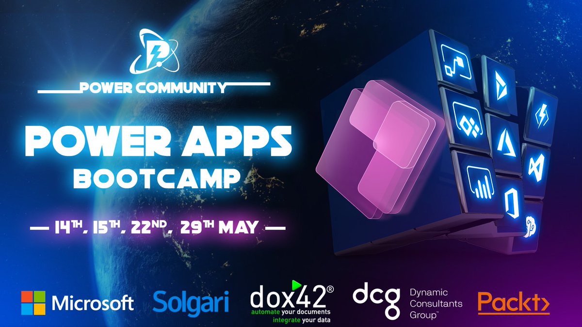 Dynamics 365 Bootcamp 2025 #MVPBUZZ #MCTBUZZ (@powerthon) on Twitter photo See you This Friday for Global #PowerApps Bootcamp 2021 #MayThePowerBeWithYou #MVPBUZZ
Join Microsoft's Very Own <a href="/aprildunnam/">April Dunnam 🥑| Content Creator | #PowerAddict</a> , <a href="/rc_says/">Ryan Cunningham</a> , Hermant Guar & the Power Apps Developer Community to go from Zero to Hero at Full Speed!
events.powercommunity.com/powerapps-deve…
<a href="/DanzMaverick/">Danish N. | Power Maverick</a> <a href="/heddanewman/">Hedda Newman</a> See you This Friday for Global #PowerApps Bootcamp 2021 #MayThePowerBeWithYou #MVPBUZZ
Join Microsoft's Very Own <a href="/aprildunnam/">April Dunnam 🥑| Content Creator | #PowerAddict</a> , <a href="/rc_says/">Ryan Cunningham</a> , Hermant Guar & the Power Apps Developer Community to go from Zero to Hero at Full Speed!
events.powercommunity.com/powerapps-deve…
<a href="/DanzMaverick/">Danish N. | Power Maverick</a> <a href="/heddanewman/">Hedda Newman</a>