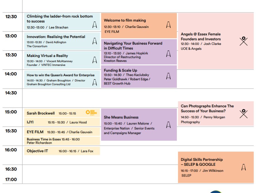 We have an exciting afternoon ahead!