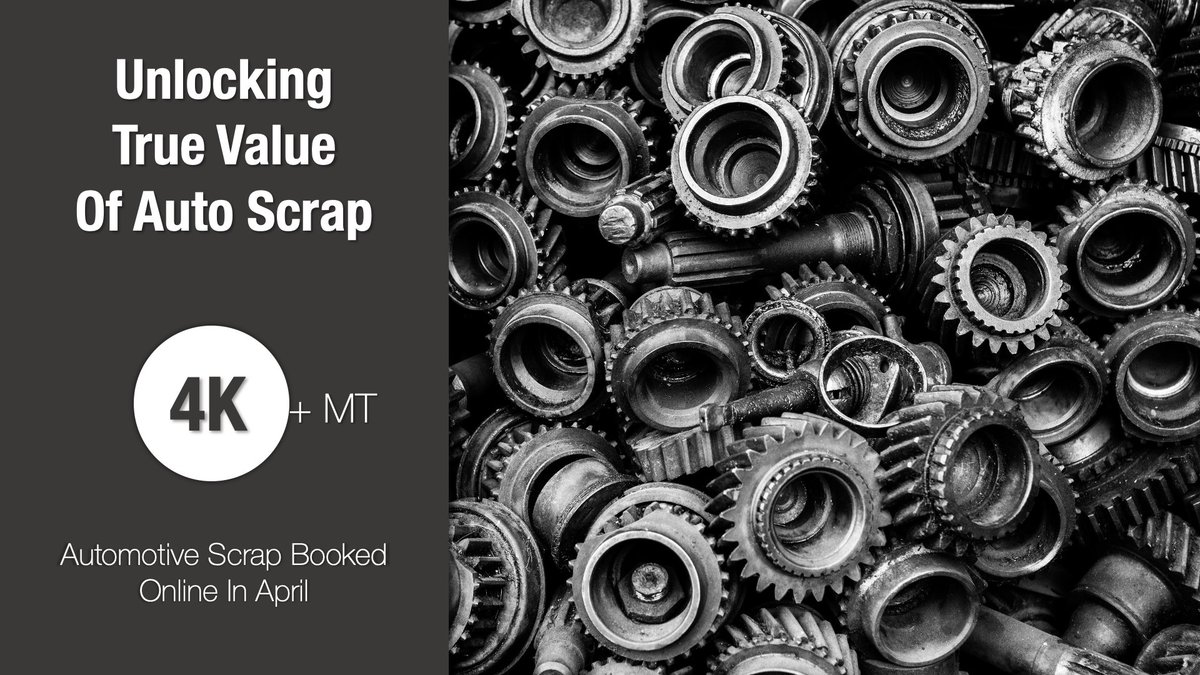 hellomjunction's tweet photo. A leading #automobile mfg company approached us for selling #AutoScrap at the best possible price. We approached the right buyers, devised a suitable eAuction strategy, and helped them booked 4400MT of scraps through our eSelling platform.

To know more, contactus@mjunction.in https://t.co/hMrSr04R8U