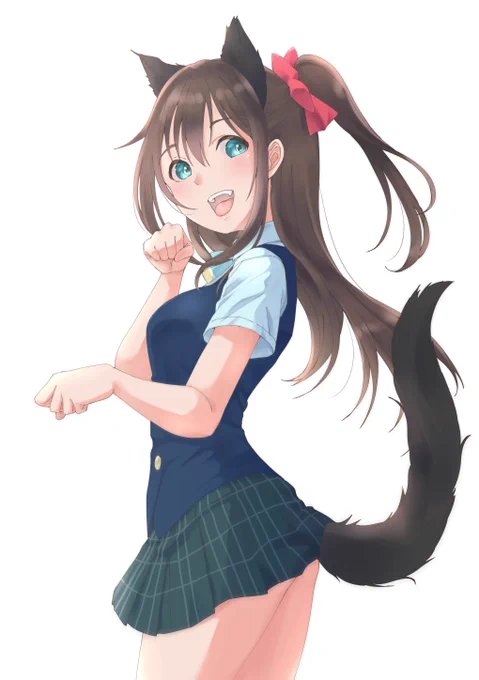 桜坂しずくちゃんは長毛種のイメージ(個人的)🐈 