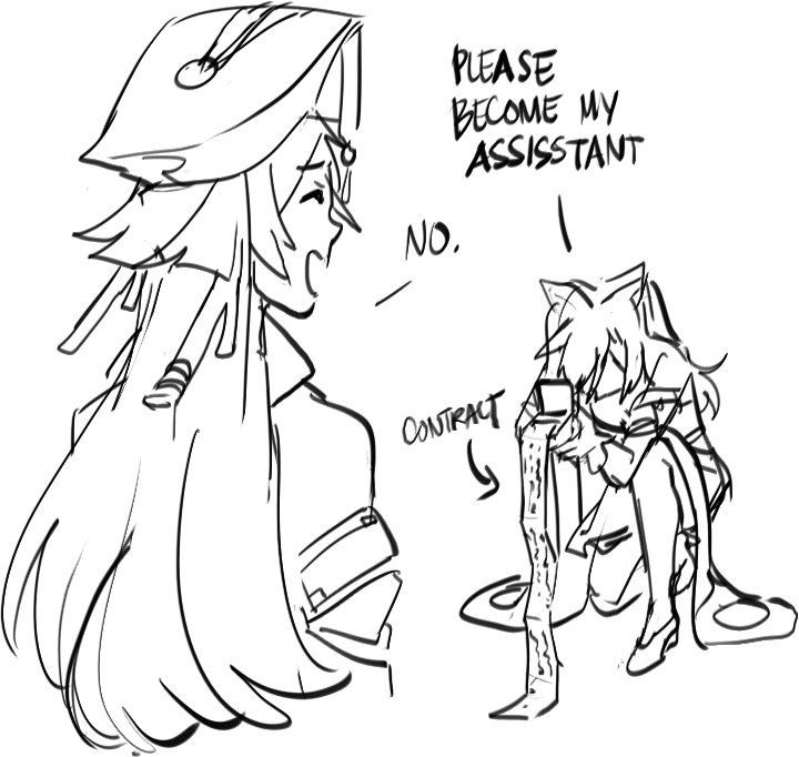 how it feels like having yanfei in my party + sudden qingfei?? #genshinimpactfanart 