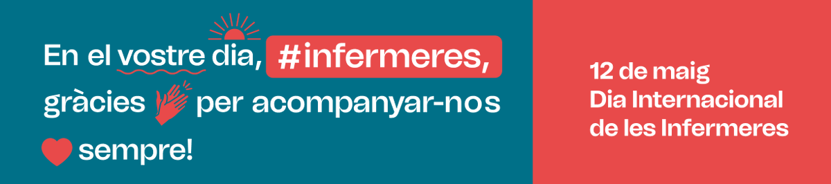 🩹🩺👩‍⚕️🧑‍⚕️Dia Internacional de les Infermeres 2021: gràcies per acompanyar-nos sempre! 🩹🩺👩‍⚕️🧑‍⚕️👏👏 #socinfermera <a href="/COIBarcelona/">Col·legi d'Infermeres i Infermers de BCN (COIB)</a> #santfeliudecodines #sfc182
Tota la informació: bit.ly/3tE1YYz