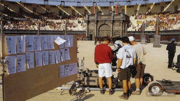 Detrás de las cámaras: Gladiator (2000) Ridley Scott.