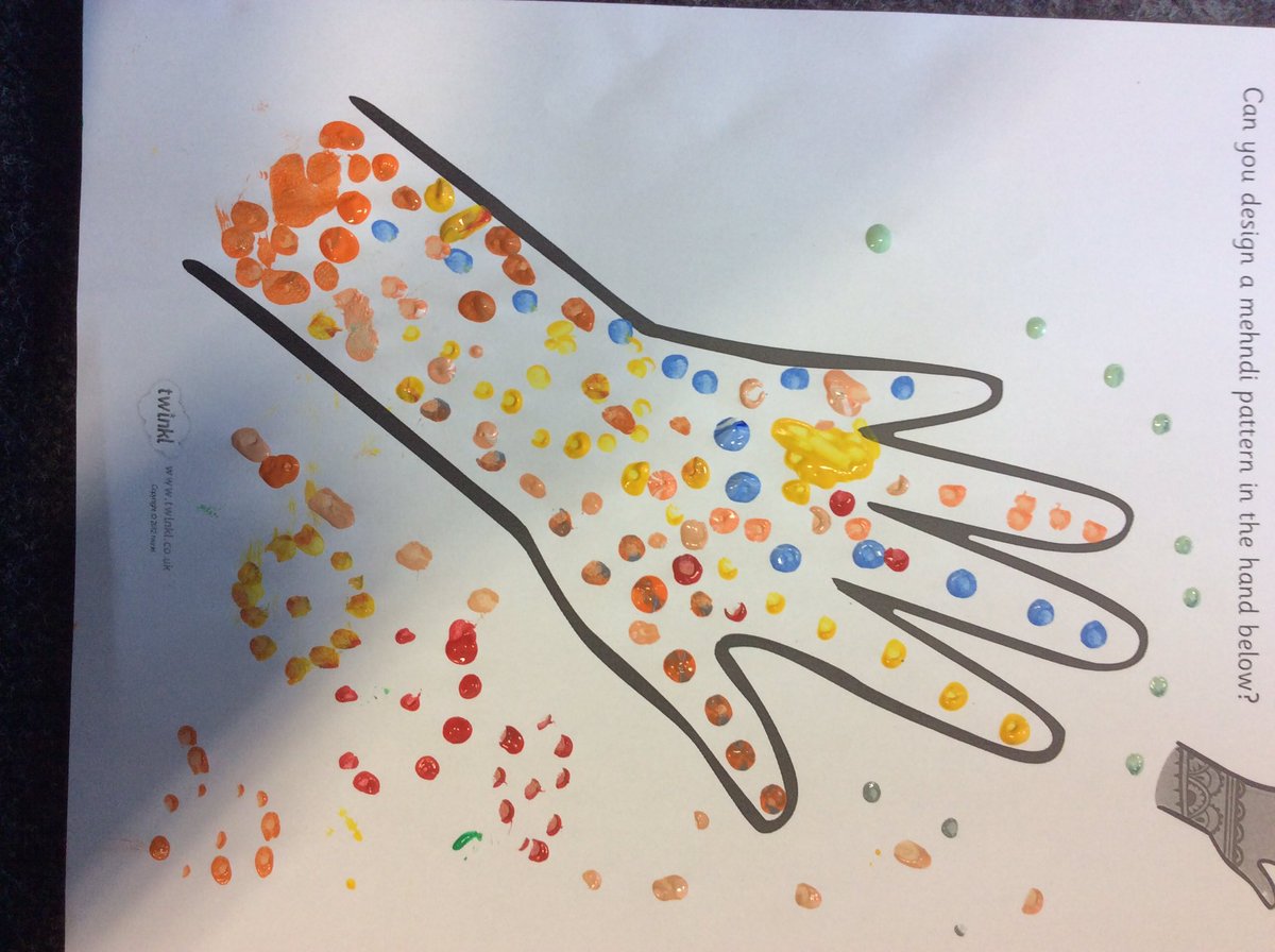 TGPS_NorthLincs's tweet photo. F1 have looked at how Eid is celebrated. We watched Letβs Celebrate then created our own Mehndi patterns. #TGPSEYFS #TGPSRE https://t.co/X31qsB7wyT