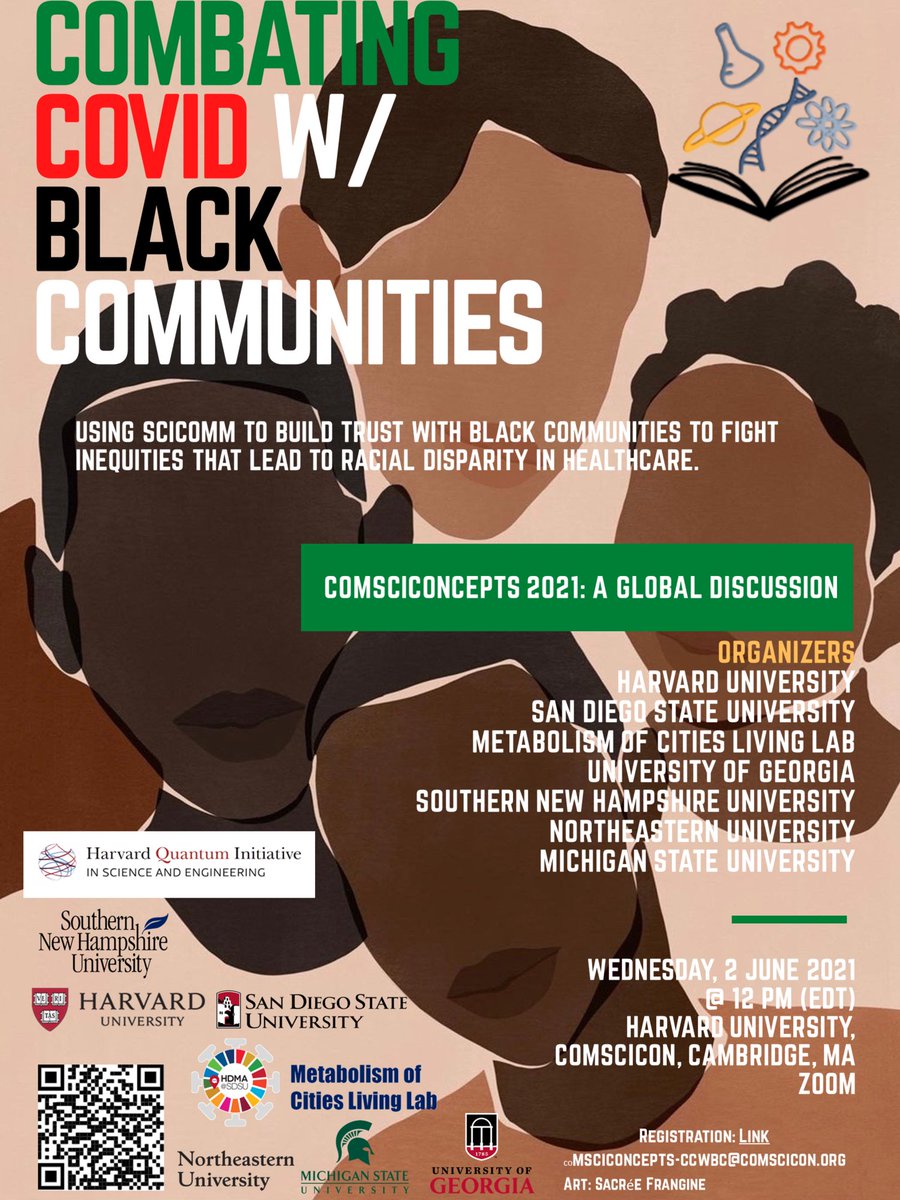 CombatingCovid's tweet photo. Are you a graduate student with a proposal or idea to advocate for African Americans during Covid? Registration is now open! We will select a number of winners! #blacklivesmatter #LeaveNoOneBehind
McNair Scholars Alumni Connection

Deadline: May 14, 2021 https://t.co/rqN9lVa9WI