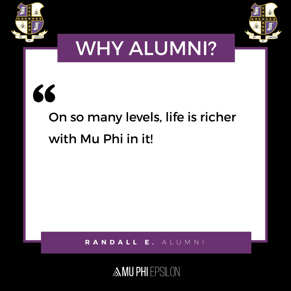 muphiepsilon's tweet image. If you would like to know more about Alumni Membership, please reach out to our Alumni Advisor, Marcus Wyche: alumniadvisor@muphiepsilon.org.