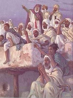 RADHIA123H's tweet photo. رؤية الهلال 🌙 - الجزائر  - إتيان دينيه"Étienne Dinet"، (فرنسي1861-1929م) https://t.co/7tXTEEQ7nn