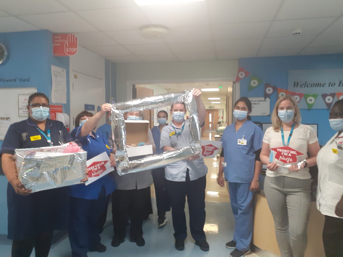 Today was spent giving out treats to our amazing ward teams. Even Florence made an appearance. Happy Nurses Day.#ThankYouNurses #nhsfamily
<a href="/SjNurrish/">Sarah-Jane Nurrish</a> <a href="/tallsmall81/">Ben Small 💙</a> @aoife30574 <a href="/DownesJackie/">jackie downes</a> <a href="/ShilbyS/">Shilby Santhosh</a> <a href="/HelenFriend11/">Helen Friend</a> <a href="/BillWood_28/">Belinda Wood</a>