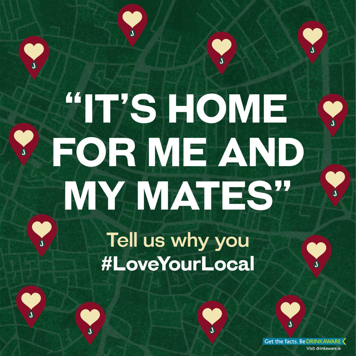 Love Your Local? So do we. It’s only a matter of time before we're back. We’re working on something pretty special, let’s call it a love letter, for now... we need your help, tag your local below ⬇️ and let us know what you're looking forward to most! drinkaware.ie
