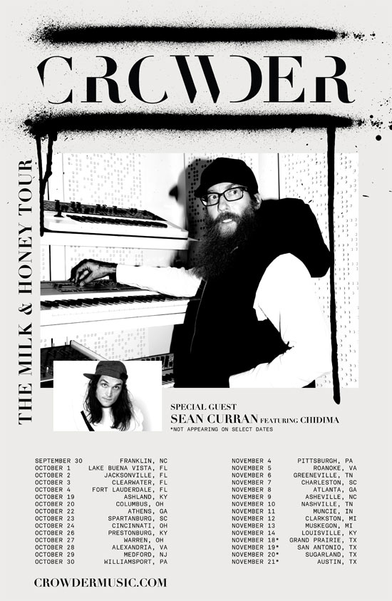 FreeCCM (@freeccm) on Twitter photo .<a href="/crowdermusic/">David Crowder</a> Announces 30+ Date “Milk and Honey” Tour with special guest Sean Curran
🎫: smarturl.it/MilkAndHoneyTo… .<a href="/crowdermusic/">David Crowder</a> Announces 30+ Date “Milk and Honey” Tour with special guest Sean Curran
🎫: smarturl.it/MilkAndHoneyTo…