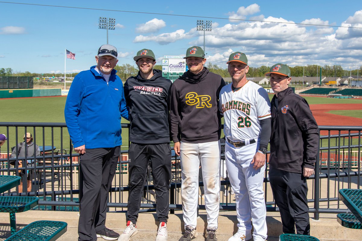 JolietSlammers's tweet photo. The Slammers selected two players in the Frontier League draft. Let's welcome to Joliet 2B Lane Baremore and C Tyler Blaum!

Opening Night is 16 days away. Who's excited for the return of Slammers baseball? https://t.co/ytTaJe6tEc