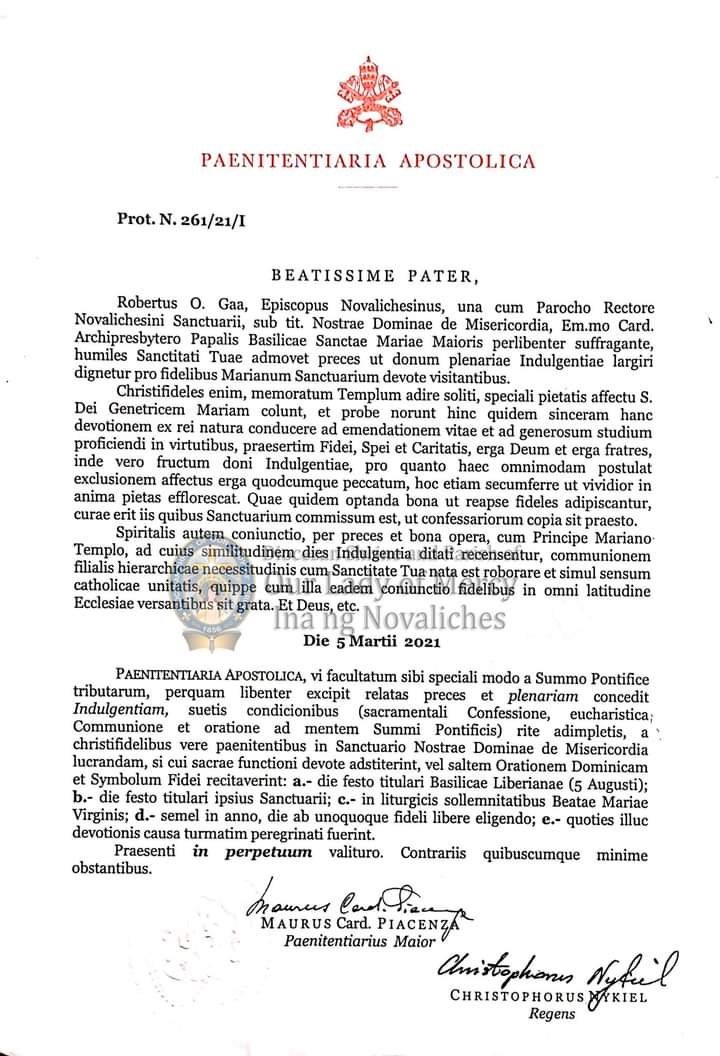 dspolmnova's tweet photo. The Declaration of Spiritalis Vinculi Affinitatis (Spiritual Bond of Affinity) with Papal Basilica of Santa Maria Maggiore in Rome.
#SpiritualBond #Affiliated #SantaMariaMaggiore #InaNgAwa #InaNgNovaliches #DSPOLM #Since1856 #ASanctuaryofGodsLoveandMercy https://t.co/As96MrMV2C