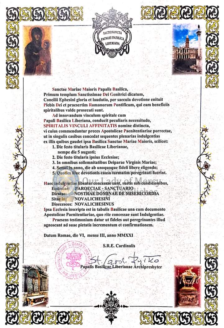 dspolmnova's tweet photo. The Declaration of Spiritalis Vinculi Affinitatis (Spiritual Bond of Affinity) with Papal Basilica of Santa Maria Maggiore in Rome.
#SpiritualBond #Affiliated #SantaMariaMaggiore #InaNgAwa #InaNgNovaliches #DSPOLM #Since1856 #ASanctuaryofGodsLoveandMercy https://t.co/As96MrMV2C