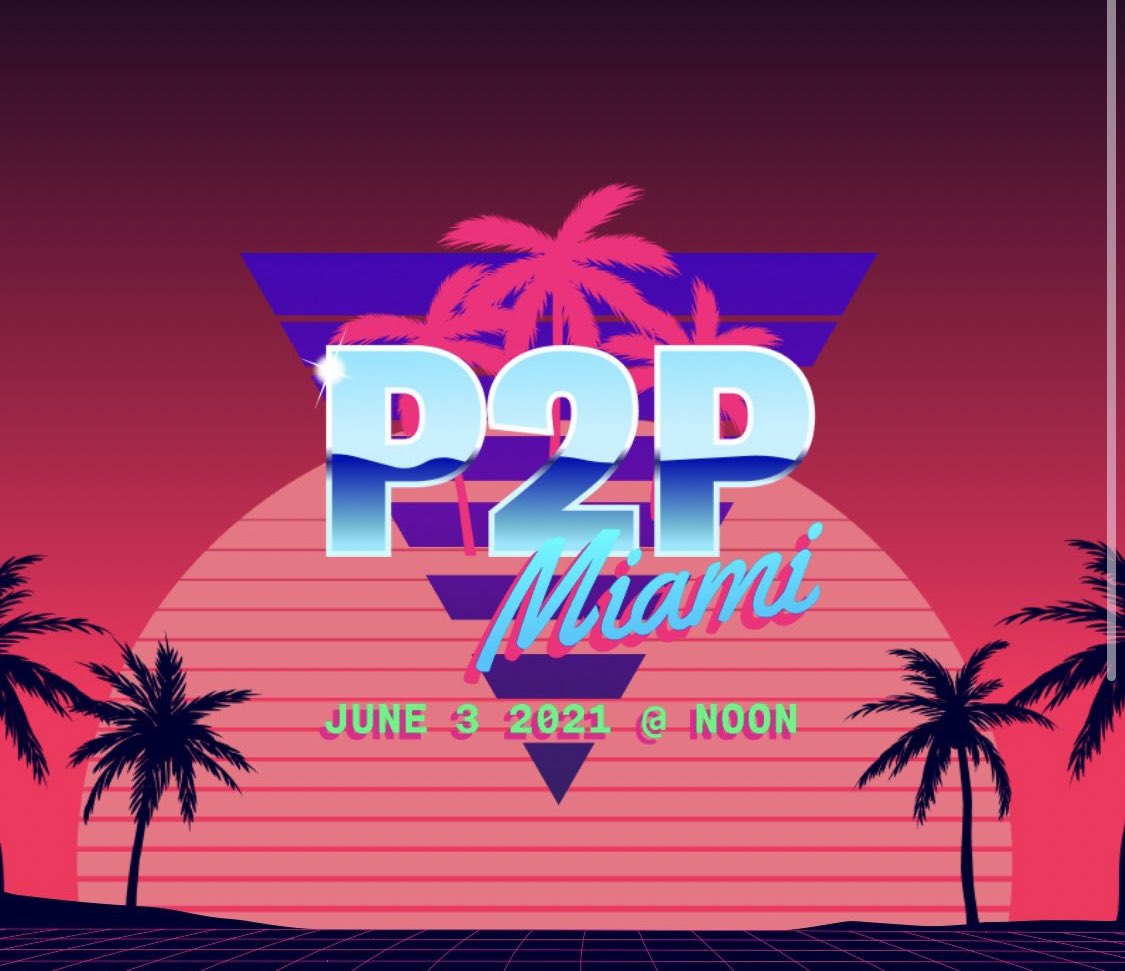 arjunblj's tweet image. Hosting P2P Miami — June 3rd

If you’re a founder or engineer, skip the boondoggle and come jam on product with me, @soonaorlater, and others!

Apply here: p2pmiami.com