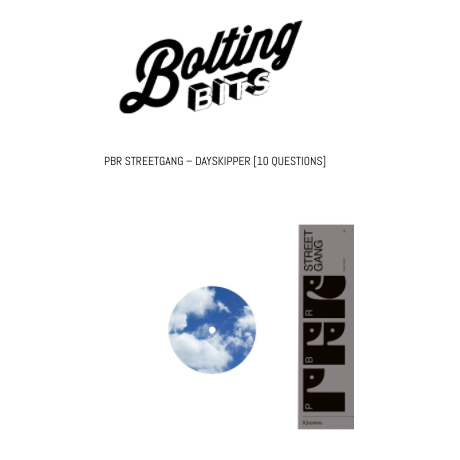 Dispersion PR (@dispersionpr) on Twitter photo . @BoltingBits premiere the title cut from <a href="/pbrstreetgang/">pbrstreetgang</a>'s 'Dayskipper' EP as they head to Lars Dales' (<a href="/DamSwindle/">Dam Swindle</a>) 10 Questions imprint ☁️ bit.ly/3eWqS0t . @BoltingBits premiere the title cut from <a href="/pbrstreetgang/">pbrstreetgang</a>'s 'Dayskipper' EP as they head to Lars Dales' (<a href="/DamSwindle/">Dam Swindle</a>) 10 Questions imprint ☁️ bit.ly/3eWqS0t