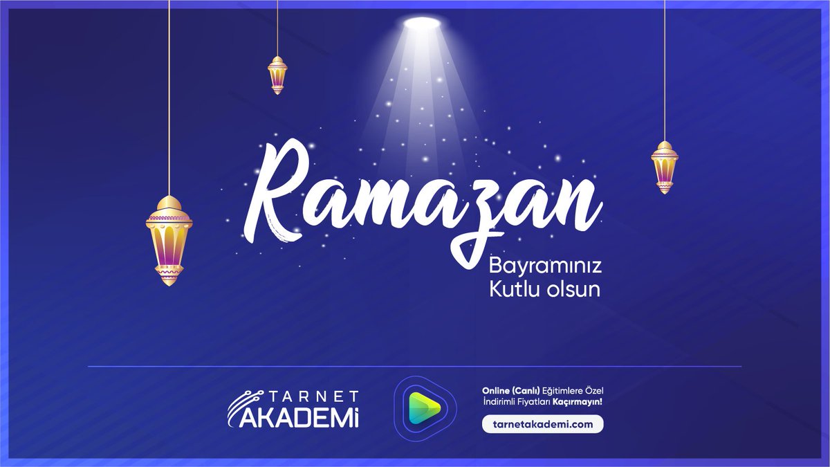 Ramazan Bayramınız Kutlu Olsun!