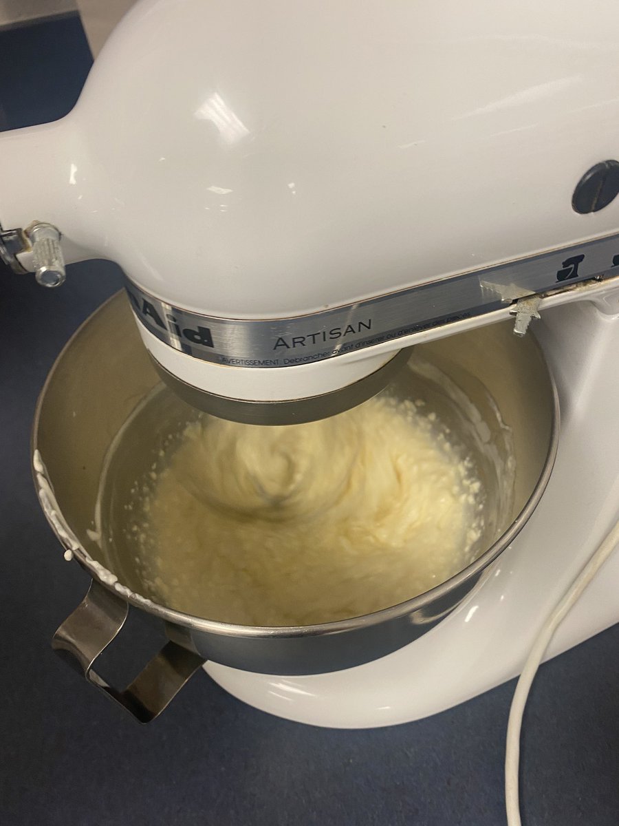 Maverick_Chef's tweet photo. Dairy lab- Students making mini cheesecakes. #cookingwithmrshurley @MRHSMavericks https://t.co/Ykxo5d7FLz
