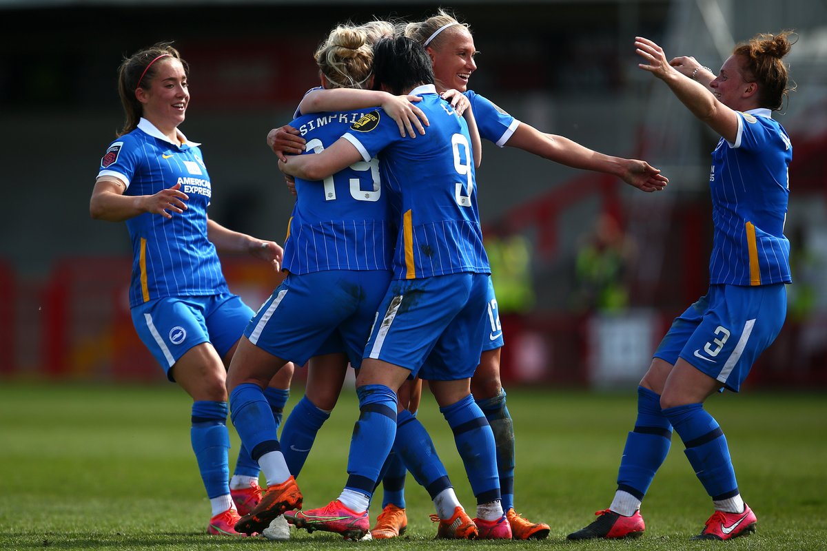Highest-ever #BarclaysFAWSL league position (6th) ✅
Highest-ever points tally (27) ✅
The only team to beat the champions 😮

An impressive season from <a href="/BHAFCWomen/">Brighton & Hove Albion Women</a> 👏