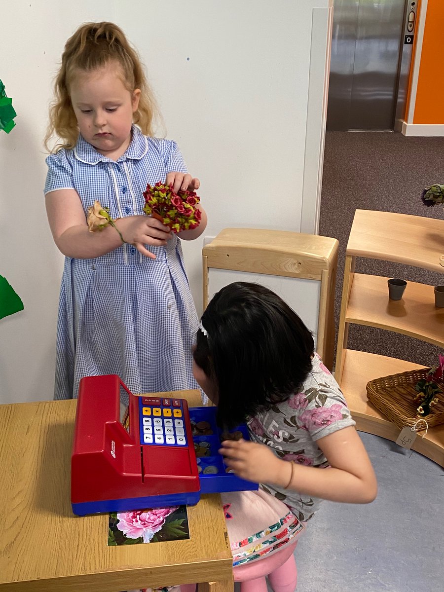 AitonPs's tweet photo. When your child starts school they will have many opportunities to explore real life contexts through play. Our current P1 class are exploring the world of work in our garden centre play area.
#learningthroughplay #learningaboutmoney https://t.co/GGB9AW2pHK