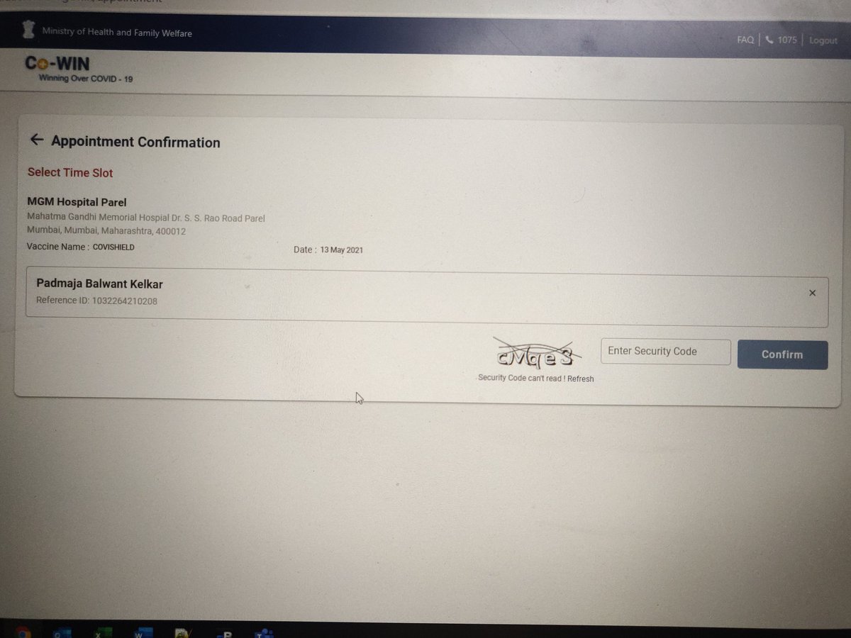<a href="/mybmc/">माझी Mumbai, आपली BMC</a> #MyBMCVaccinationUpdate are you fixing this glitch and find out when no one could book slot how slots got full