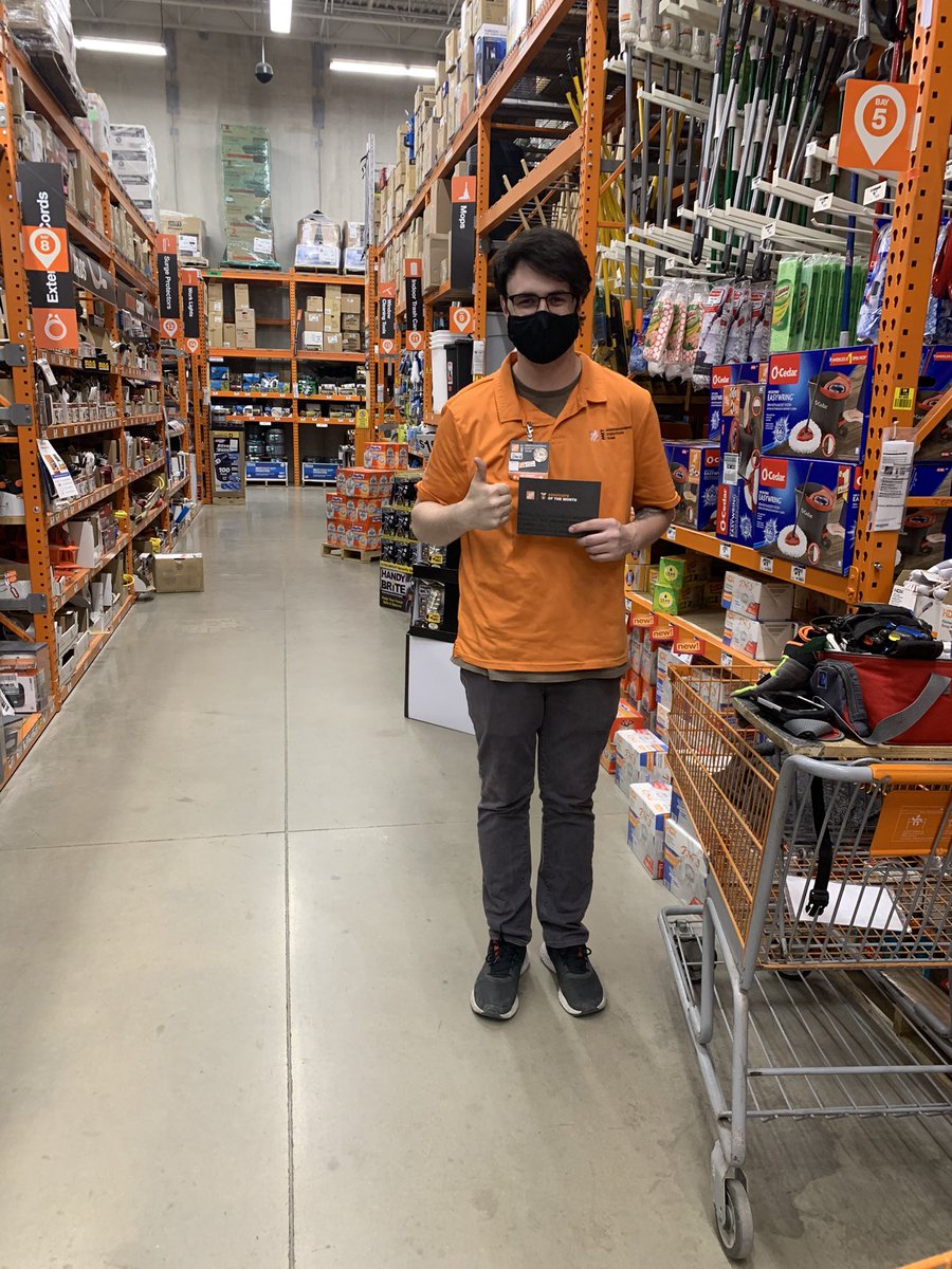 Congrats to David on being D239 April associate of the month! Thank you for all that you do for our team! <a href="/1jsearcy/">Jeff Searcy</a> <a href="/RoWilliams1/">Rocky Williams</a> <a href="/HDsouthportIN/">Southport Home Depot</a>